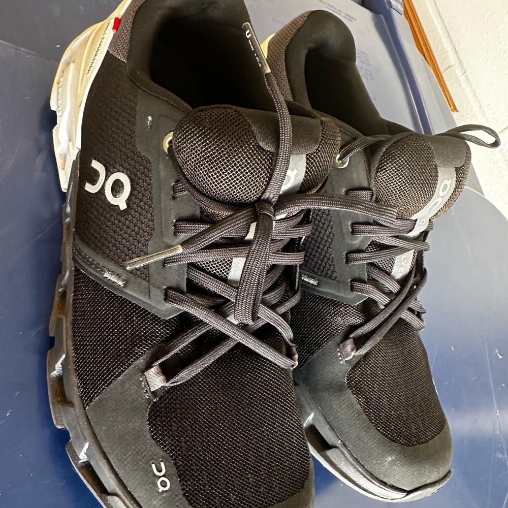 On Running Black Athletic Running Shoes